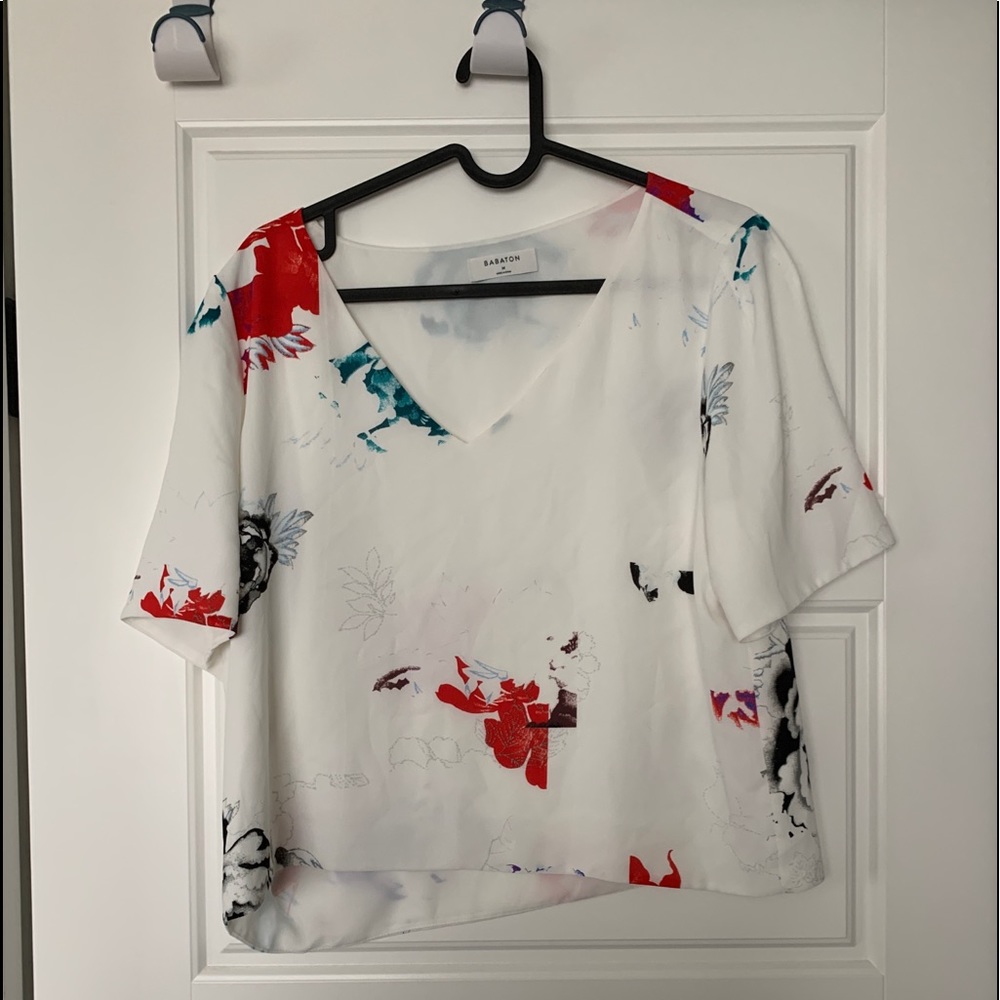 Babaton crop top medium